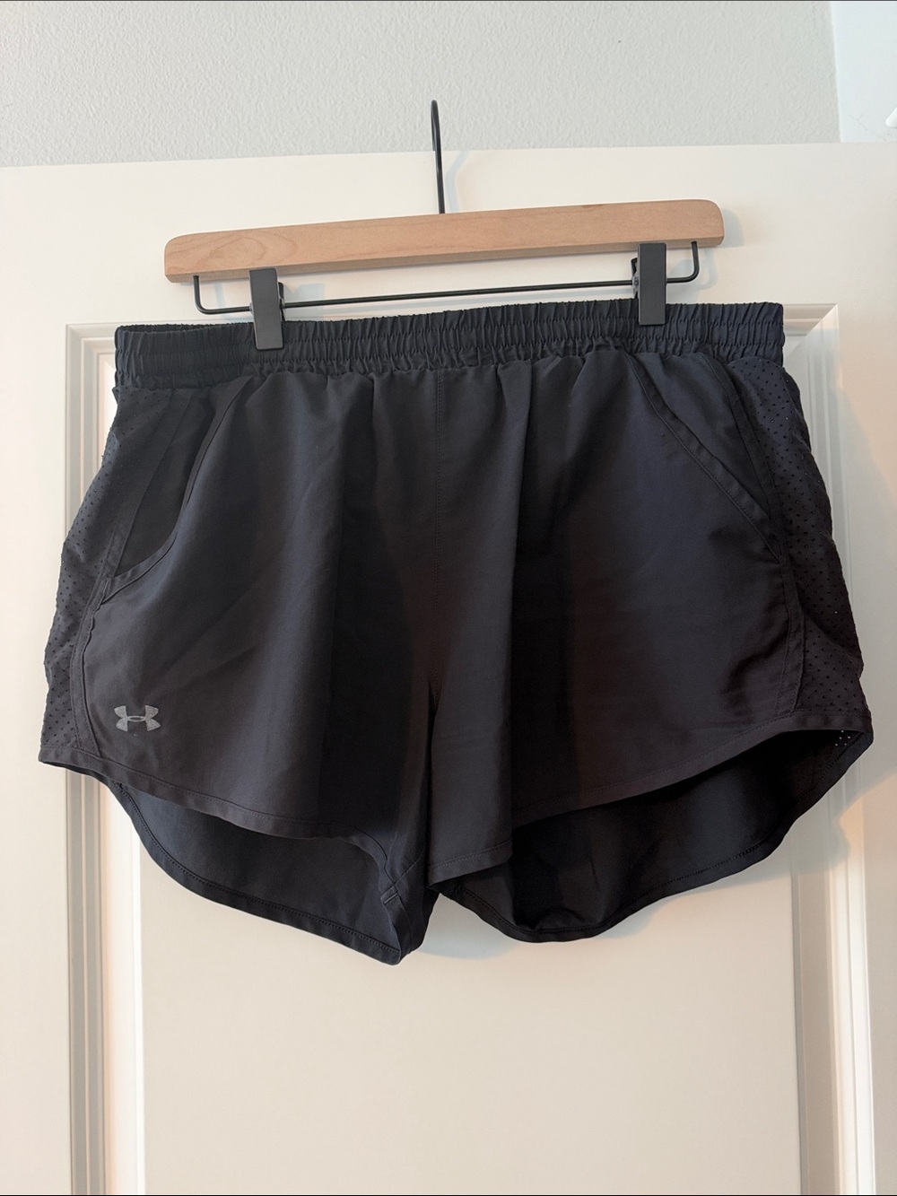 Under Armour Women’s Black Athletic Running Shorts